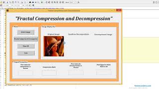Image Compression using Fractal Transformation MATLAB code
