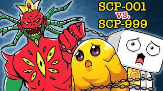 SCARLET KING SCP-001 vs. SCP-999 TICKLE MONSTER | Rubber Diaries EP11 (SCP Animation)