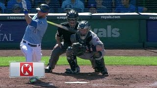 CLE@KC: Salazar fans Gordon in the 5th