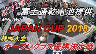 【ミニ四駆】ジャパンカップ2018 静岡大会オープンクラス優勝決定戦