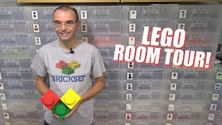 Inside the LEGO Room of Brickset Founder Huw Millington