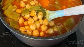 Comiendo juntos - POTAJE DE GARBANZOS Y VERDURAS