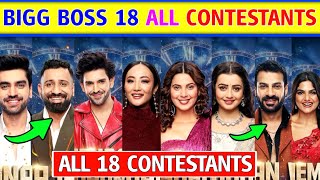 Bigg Boss 18 Contestants Final List 2024 Bigg Boss 18 Promo Bigg Boss