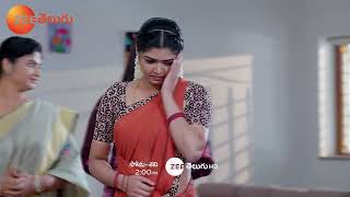 Kalavaari Kodalu Kanakamahalakshmi Promo - 11 Jan 2025 - Monday to Saturday at 2PM - Zee Telugu