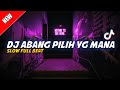 DJ ABANG PILIH YANG MANA X AKIMILAKU X MENIMISU SLOW FULL BEAT TIKTOK VIRAL TERBARU 2022