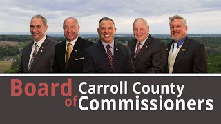Board of Carroll County Commissioners Open Session, Thursday, June 9, 2022