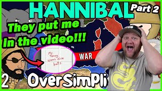 The Second Punic War [Part 2] | Oversimplified | History Teacher Reacts