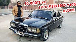 50.000TL'ye KLASİK ARABA ALDIM (1976 MERCEDES 240D)