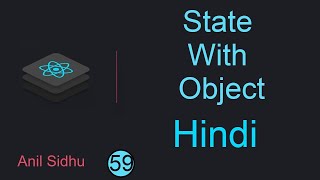 React tutorial for beginners #59 State with Object | Reactjs Hooks