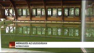 Klórmérgezés egy nyíregyházi uszodában - Kilencen kórházba kerültek