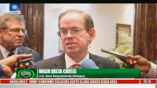 U.S Representative Meets Delta State Governor Over Niger Delta Crisis