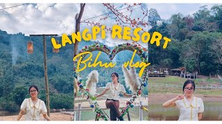 Bihu vlog | making pitha | LANGPI RESORT with family