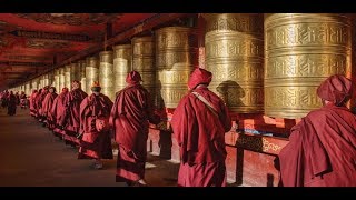 Om Mani Padme Hum Mantra 3 Hours - 3 TIẾNG Thần Chú  Mật Tông Tây Tạng Án Ma Ni Bát Di Hồng