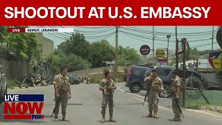 Attack on US Embassy: Gunman has shootout with Lebanon military in Beirut | Live