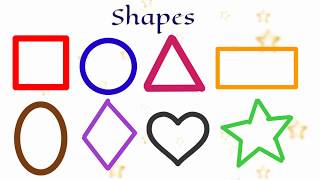 Shapes and colors for kids