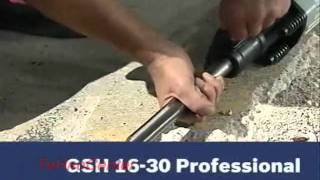 Scule electrice profesionale.BOSCH GSH MASTER 14 GBR.wmv