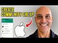How To Create Community Group In Whatsapp Business iPhone