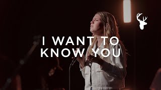 I Want to Know You - Bethany Wohrle | Moment