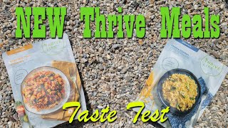 NEW Thrive Life Freeze Dried Meals ~Taste Test ~ Long Term Food Storage