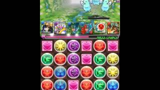 パズドラ～ケリ姫コラボ(テクニカル)地獄級～イシスホルスPT