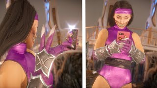 MK11 Mileena (MK2) Performs All Characters Intro 3 Funny MashUps Episode 56