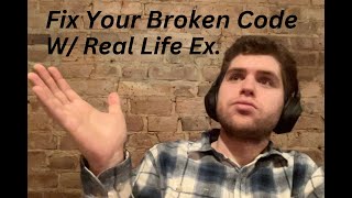 Fixing Broken Python Data Scraping Code