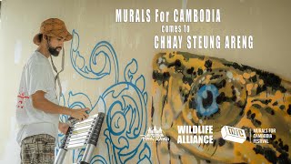 Murals for Cambodia comes to Chhay Steung Areng