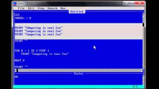 QBASIC Programming Tutorial - 12 - Looping Statement