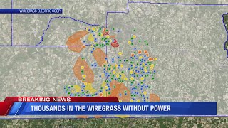 Thousands Without Power In The Wiregrass