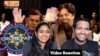 Lollu Sabha Crorepati Spoof Part 2 😜😝🤣😁 Video Reaction | Vijay Tv | Tamil Couple Reaction