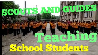 Scouts Clapping|| by Scouts And Guides Team, Teaching Sarvodya School students Delhi.