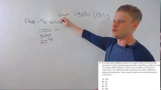 ACT Math: How to Solve Two-Step Percent Problems