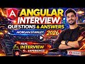 Angular Interview Questions and Answers 2026 | Angular Morgan Stanley Interview Questions