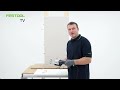 festool tv épisode 53 outil oscillant vecturo os 400 création d un passage de câbles