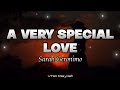 A Very Special Love - Sarah Geronimo (Lyrics)