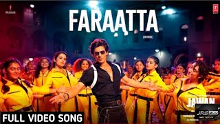 Jawan: FARATTA || Official Video || Shah Rukh Khan | Atlee | Anirudh | Arijit Singh | Joydip | JD