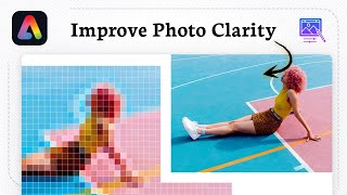 How to enhance image quality in Adobe Express (Visual Upgrade)