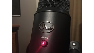 Blue Yeti Blackout Edition Microphone unboxing and comparison (CAD GXL2400)