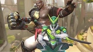 Genji and Doomfist Play Together | Overwatch Voice Acting