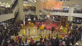 2017-Feb-1 #香港中國農曆新年 醒獅表演 #郭氏功夫金龍醒獅團 #LionDance Performance @ 金鐘#太古廣場 Pacific Place, Admiralty