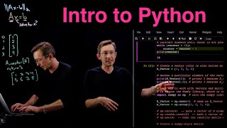Engineering Math Pre-Req: Quick and Dirty Introduction to Python
