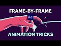 Frame by Frame Animation Tricks in After Effects | Tutorial