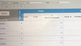 How to Post Final Grades in Infinite Campus