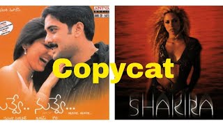 Copy | Whenever, Wherever | Shakira | I am very sorry | Nuvve Nuvve |  Telugu |