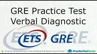 GRE Verbal Diagnostic Test - Preparation & Vocabulary For Beginners