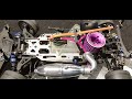 kyosho v one rrr novarossi race .12 team driver factory modified engine ths pipe