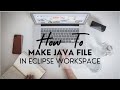 Java Tutorial :- How to Create a Java Project In Eclipse