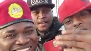 Ray dee , muzo, dope Boyz and king deza celebrating HH victory as new president of Zambia