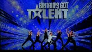 Cascade Stunt Team HD Britain's Got Talent Audition 2012 French Stuntmen Cascade BGT Demo Team