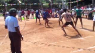 Ranipettai engineering college kabaddi match